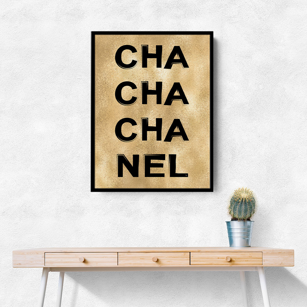 Cha Cha Chanel Wall Art